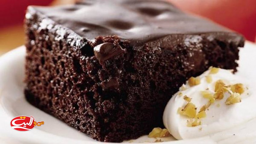 کیک شکلاتی ترد