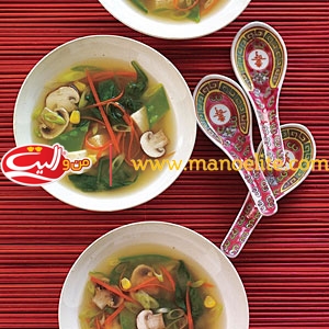 میسو سوپ سبزیجات