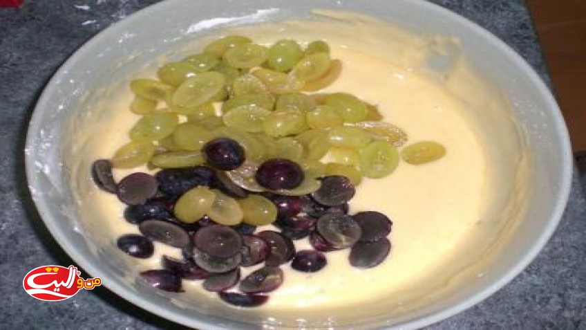 دسر ایرانی ساده و لذیذ انگور