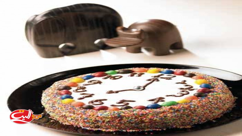 کیک ساعت