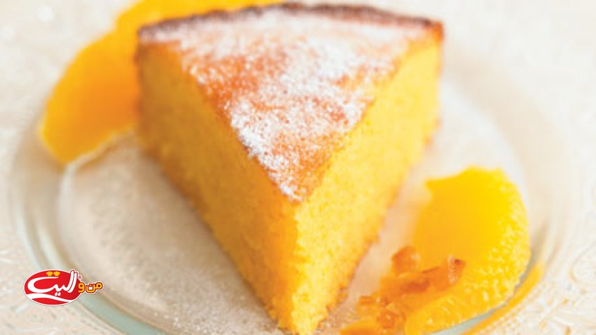 کیک پرتقال و نارگیل