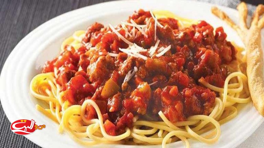 اسپاگتی باروغن زیتون