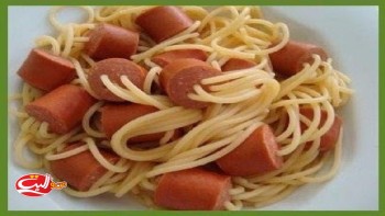 ماکارونی با سوسیس