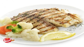 تیلاپیا کباب شده